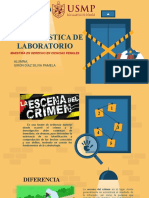 Criminalística de laboratorio para maestría en derecho penal