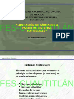 Liberación Desde Sis Matriciales (Clase)