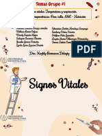 Signos Vitales y Medidas Antropométricas