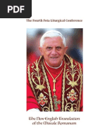 Download Fota IV Benedict XVI and the Roman Missal - Session 2 by New Liturgical Movement SN58747830 doc pdf