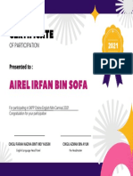 Purple Digital Training Modern Creative Participation Certificate (1) AIREL SOFA