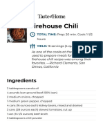 Firehouse Chili Recipe How To Make It