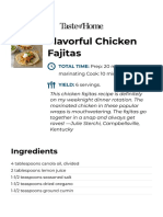 Flavorful Chicken Fajitas Recipe How To Make It