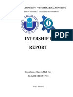 INTERNSHIP REPORT ON FOUR FOOD COMPANIES