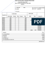 General Provident Fund Ledger Card For Financial Year 2021-2022 Form 47