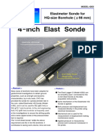 Elastmeter Sonde for HQ-size Borehole (φ98 mm)