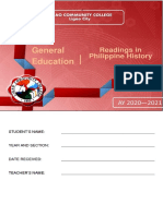 Readings in Philippine History - Week 2 PDF in Onedrive