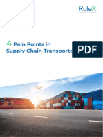 Rulex - 4 Pain Points in Supply Chain Transportation