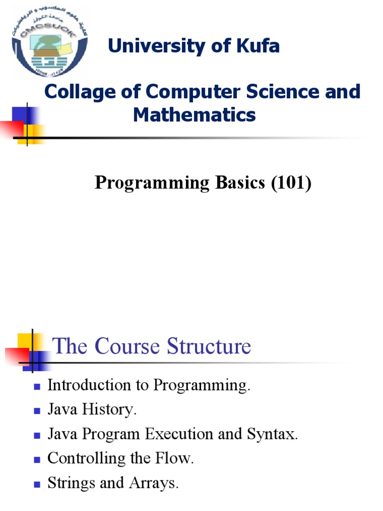 Programming Basics | PDF