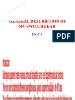 General Description of MV Switchgear: Unit 3