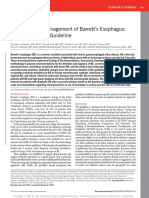 Diagnosis and Management of Barrett S Esophagus