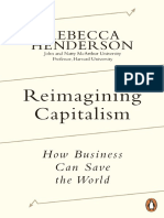 Reimagining Capitalism by Rebecca Henderson 