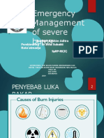 Emergency Management of Severe Burns - Compress