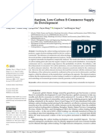 Carbon Trading Mechanism, Low-Carbon E-Commerce Supply Chain and Sustainable Development