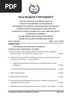 Machakos University: Examination Irregularity Is Punishable by Expulsion