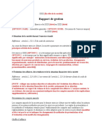 Rapport de Gestion