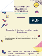 operaciones con fracciones