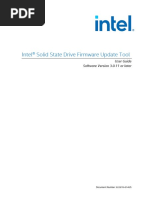 Intel SSD Firmware Update Tool 3-0-12 User Guide 322570-014