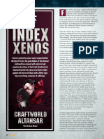 Index Xenos Altansar Craftworld