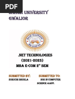 Jiwaji University Gwalior: (2021-2023) Mba E-Com 2 SEM