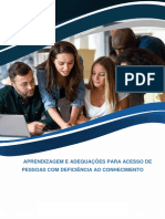 Aprendizagem e Adequações para Acesso de Pessoas Com Deficiência