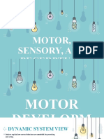 Motor, Sensory, and Pecerptual Development