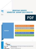Materi Briefing Skripsi Periode Genap 2021 P2