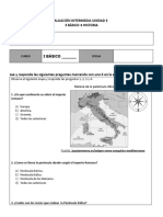 Ev Intermedia Unidad 3. 3º Historia