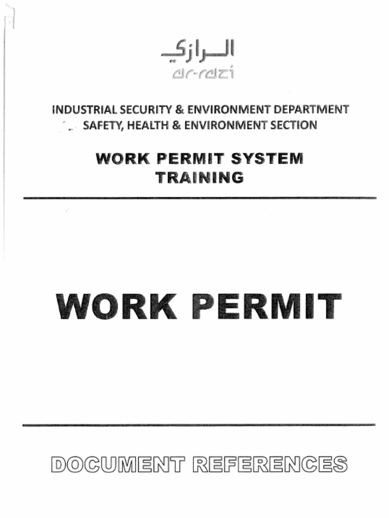 Work Permit Receiver Ar Razi | PDF
