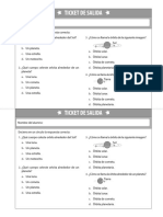 2022 3 basico Ciencias Naturales Modulo 3 Clase 2 Ticket de salida