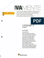 Activamente 9 - Lenguaje Vol. II