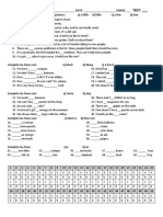 Quantifiers Exam