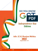 Independence Day Edition: Adv. (CA) Ranjan Mehta