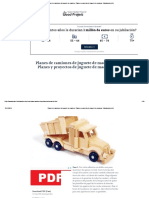 Planes de Camiones de Juguete de Madera - Planes y Proyectos de Juguete de Madera