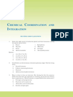 Chemical Coordination MCQ