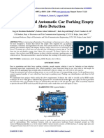 Arduino Based Automatic Car Parking Empty Slots Detection: - Volume 9, Issue 8, August 2020