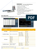 OWON XDM3041 Bench-Type Digital Multimeter Technical Spec.s