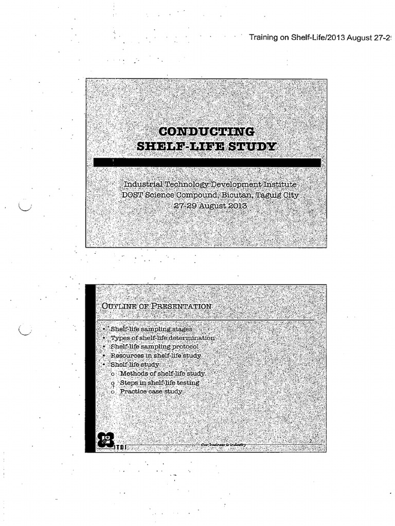 2 Conducting ShelfLife Study Part 15 PDF