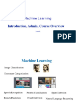 Machine Learning 10-401, Spring 2018: Introduction, Admin, Course Overview
