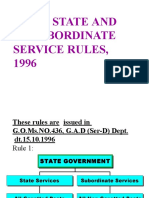 A.P. State and Subordinte Service Rules 1996-Original