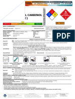 Ficha de Seguridad Metil Isubitil Carbinol