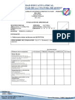 Rubrica L.L. Prueba Lengua Bsi Parcial