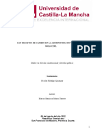 Anteproyecto Los Desafios de Cambio en La Administracion Publica en El Siglo XXI Terminado