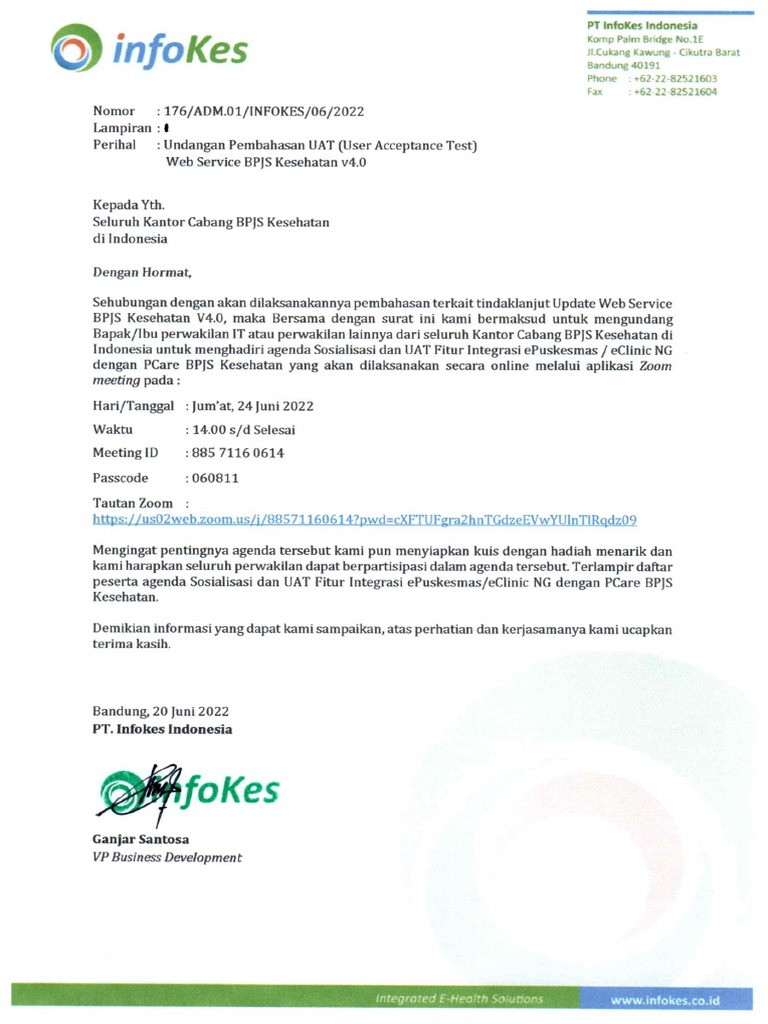 Daftar Fasilitas Kesehatan Infokes | PDF