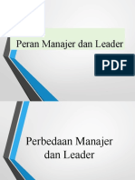 Manajer dan Leader dalam Proses Manajemen