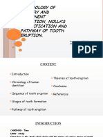 THEORIES OF Tooth Eruption 1st Seminar