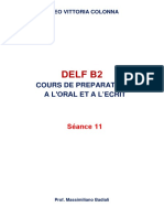 Delf B 2: Cours de Preparation A L'Oral Et A L'Ecrit