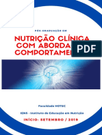 NUTRICAO CLINICA COM ABORDAGEM COMPORTAMENTAL