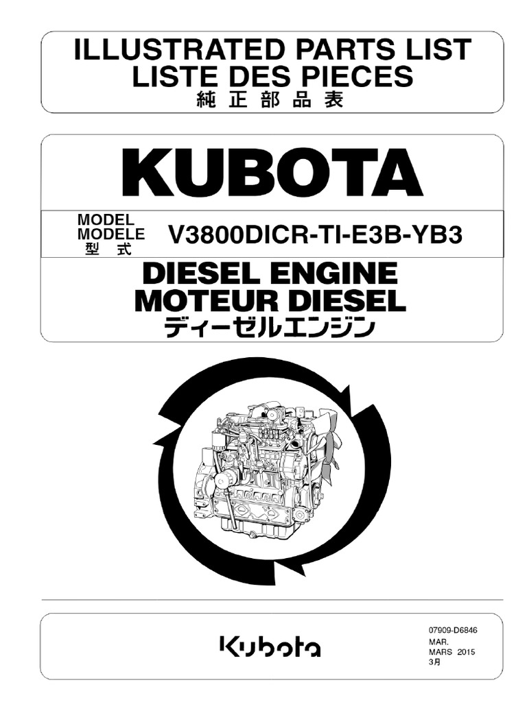 Kubota V3800 | PDF