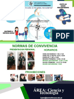 Normas de convivencia y horarios escolares